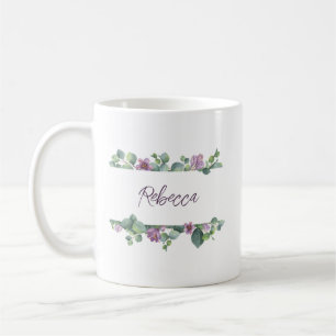 Mug Demoiselles d'honneur personnalisées Eucalyptus