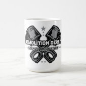 Mug Démolition Derby soutenu pour casser la substance (Centre)