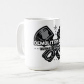 Mug Démolition Derby soutenu pour casser la substance (Devant gauche)