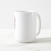 Mug démon de crâne de néon déplaisant (Devant droit)