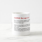 Mug Demon de Noël alpin Dictionnaire Krampus Art (Centre)