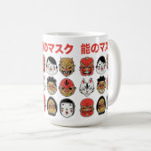 Mug Demon japonais folklorique et fête de Kitsune (Devant droit)
