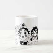 Mug Démon Slayer - Inosuke, Tanjiro & Zenitsu Mang (Centre)