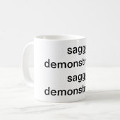 Mug démonstration saggy (Devant gauche)