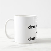 Mug démonstration saggy (Gauche)