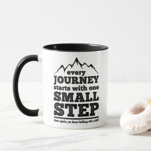 Mug DeMotivational : Chaque Voyage Commence Par Un Pet