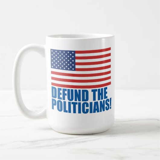 Mug Démunir Les Politiciens (Gauche)