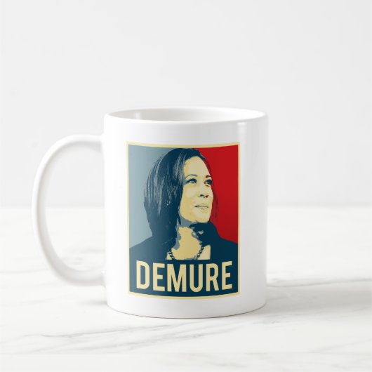 Mug Demure et Mindful Kamala Harris (Gauche)