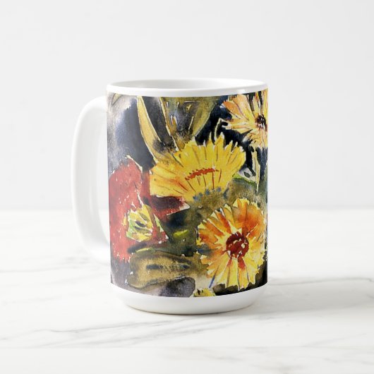Mug Démuth - Spray de fleurs (Devant gauche)