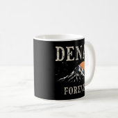 Mug Denali Forever - Alaska Mountain Range Graphic (Devant droit)