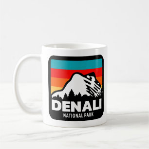 Mug Denali National Park Retro Randonnée Camping Cadea