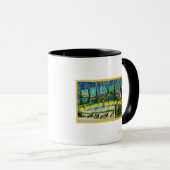 Mug Denali Nat'l Park, Alaska - Grandes Lettres (Devant droit)