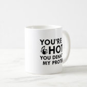 Mug Dénaturer mes protéines (Devant droit)