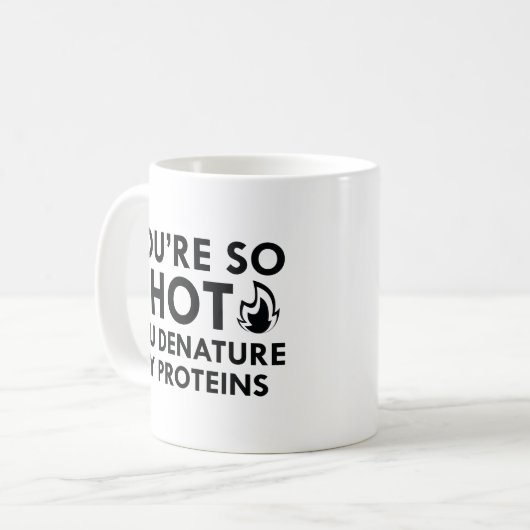 Mug Dénaturer mes protéines (Devant gauche)
