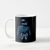 Mug Denim And Diamonds Bow Ladies Girls Jeans Women (Gauche)