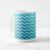 Mug Denim Chevron par Shirley Taylor (Devant gauche)