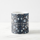 Mug Denim & Diamonds Glam Bling Rose Bijoux (Centre)