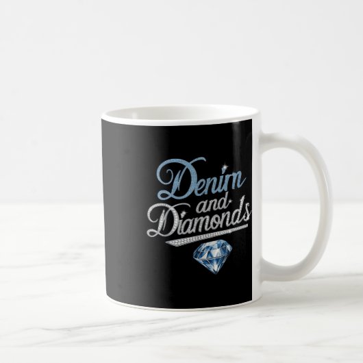Mug Denim Et Diamonds Mode tendance (Droite)