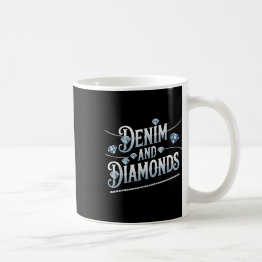 Mug Denim Et Diamonds Mode tendance (Droite)