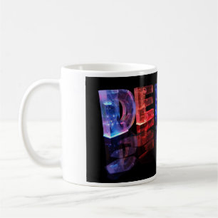 Mug Denise nommée dans 3D s'allume (la photographie)