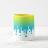 Mug Dénivelé jaune et vert (Centre)
