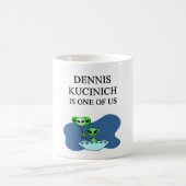 Mug Dennis Kucinich, alien (Centre)