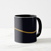 Mug Dénomination de la Musique Noire et Dorée (Devant droit)