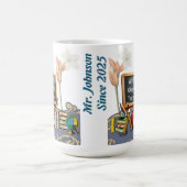 Mug d'enseignant le plus Okayest - Funny Coffee Cu (Centre)