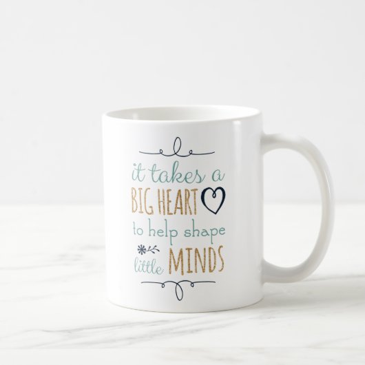 Mug d'enseignant personnalisé (Droite)