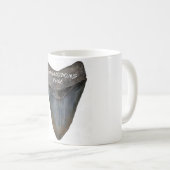 Mug Dent de requin de Megalodon (Devant droit)