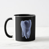Mug Dent, illustration d'ordinateur d'une dent molaire (Gauche)