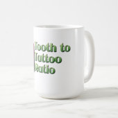 Mug Dent pour tatouer le rapport (Devant droit)