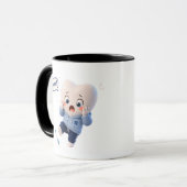Mug Dentaire Drôle Personnage Dent Mignon (Devant gauche)