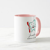 Mug Dental Care Happy Tooth (Devant droit)