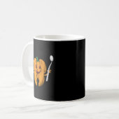 Mug Dental Halloween Dentiste Citrouille Dentiste Hall (Devant gauche)