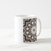 Mug Dentelle blanche (Devant droit)