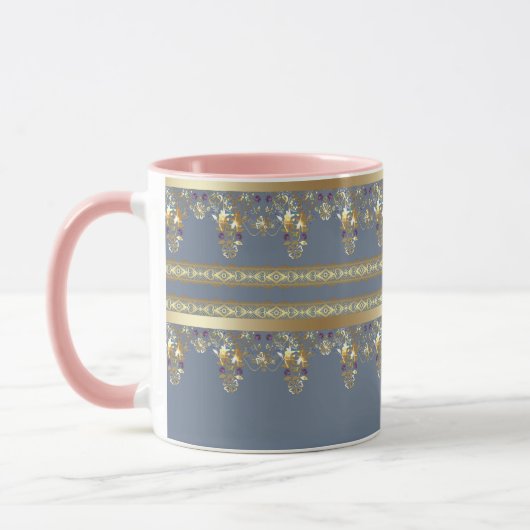 Mug Dentelle dorée (Gauche)