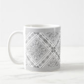 Mug Dentelle en céramique Gris (Gauche)