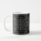 Mug Dentelle en céramique Noir (Gauche)