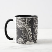 Mug Dentelle Harmonie Florale Musique (Gauche)
