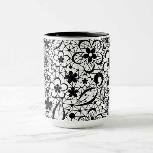 Mug Dentelle noire (Centre)