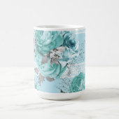 Mug Dentelle Rose bleue (Centre)