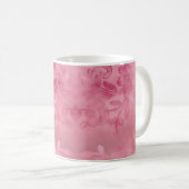 Mug Dentelle Rose Chic (Devant droit)