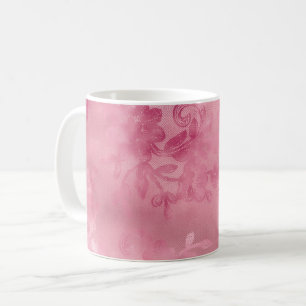 Mug Dentelle rose chic