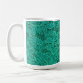 Mug Dentelle turquoise (Gauche)