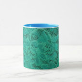 Mug Dentelle turquoise (Centre)