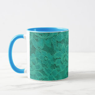 Mug Dentelle turquoise