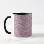 Mug Dentelle violette (Gauche)