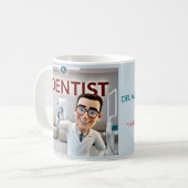 MUG " DENTISTE " (Devant gauche)