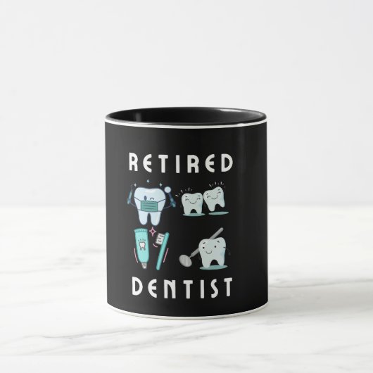 Mug dentiste à la retraite (Centre)